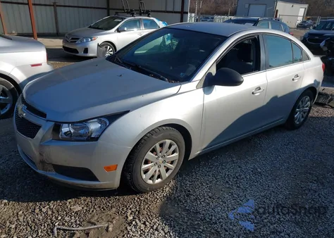 2011 Chevrolet Cruze Ls from USA, damaged, VIN 1G1PC5SH8B7120931